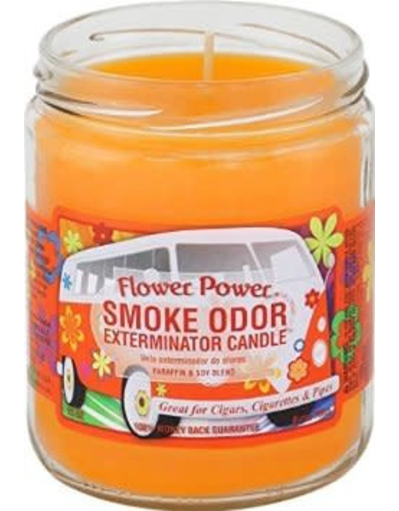 Smoke Odor Exterminator Flower Power - Smoke Odor Eliminator Candle