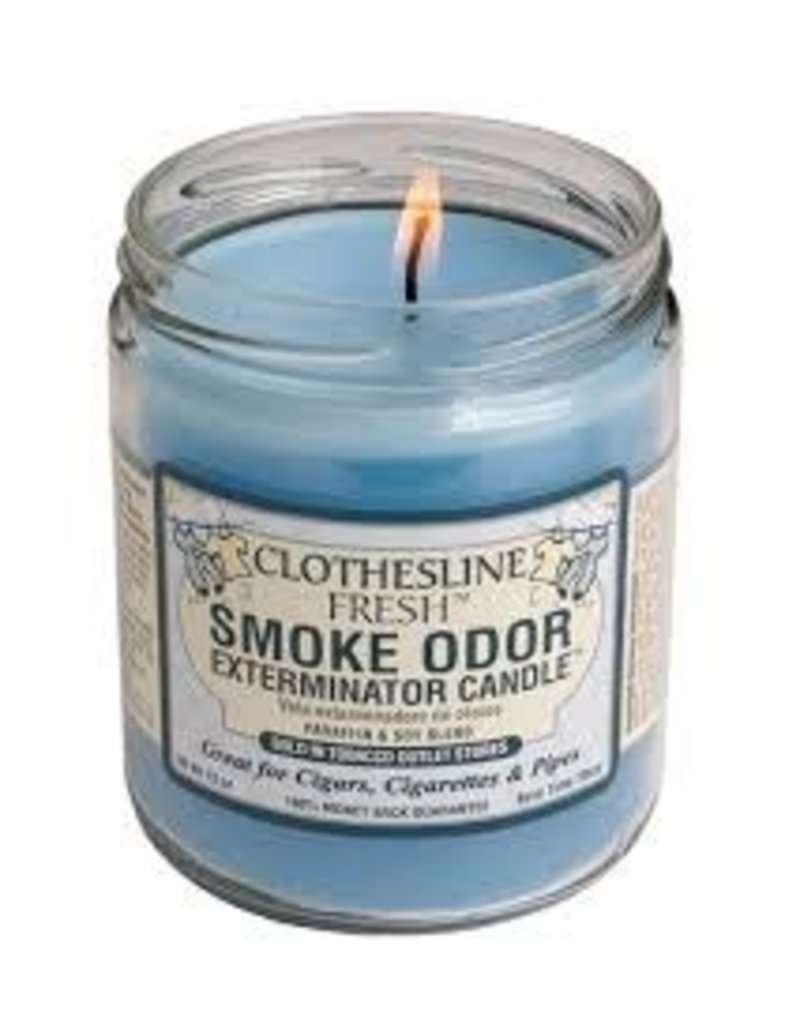 Smoke Odor Exterminator Clothesline Fresh - Smoke Odor Eliminator Candle