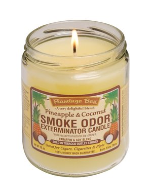 Smoke Odor Exterminator PINECOCO-CANDLE: PINEAPPLE COCONUT CANDLE