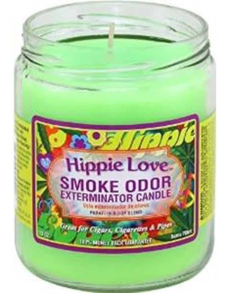Smoke Odor Exterminator Hippie Love - Smoke Odor Eliminator Candle