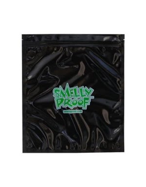 SmellyProof SPB-M: BLACK MED SMELLY PROOF SINGLE (6.5in x 7.5in)