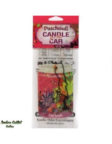 Smoke Odor Exterminator PAT-CARFRESH: PATCHOULI - CAR FRESHENER