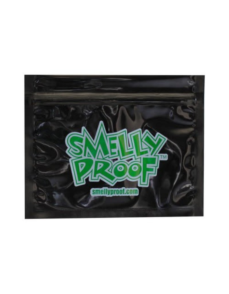 SmellyProof Small Black Smelly Proof Bag - Single (6in x 4in)