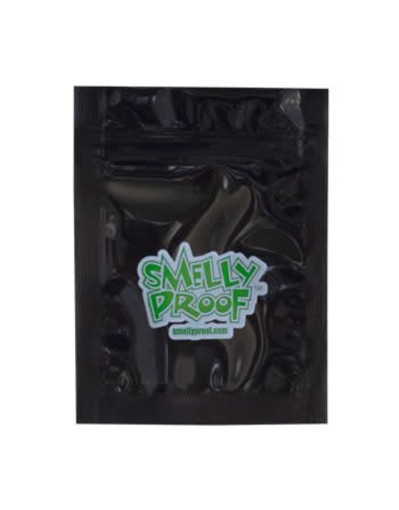 SmellyProof Xx-small Black Smelly Proof Bag - Single (2.5in x 3in)