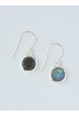 Trade roots Reflections Laboradite Sterling Earrings