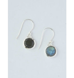 Trade roots Reflections Laboradite Sterling Earrings