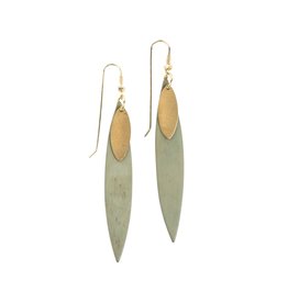 Trade roots Delicate Edge Earrings, India