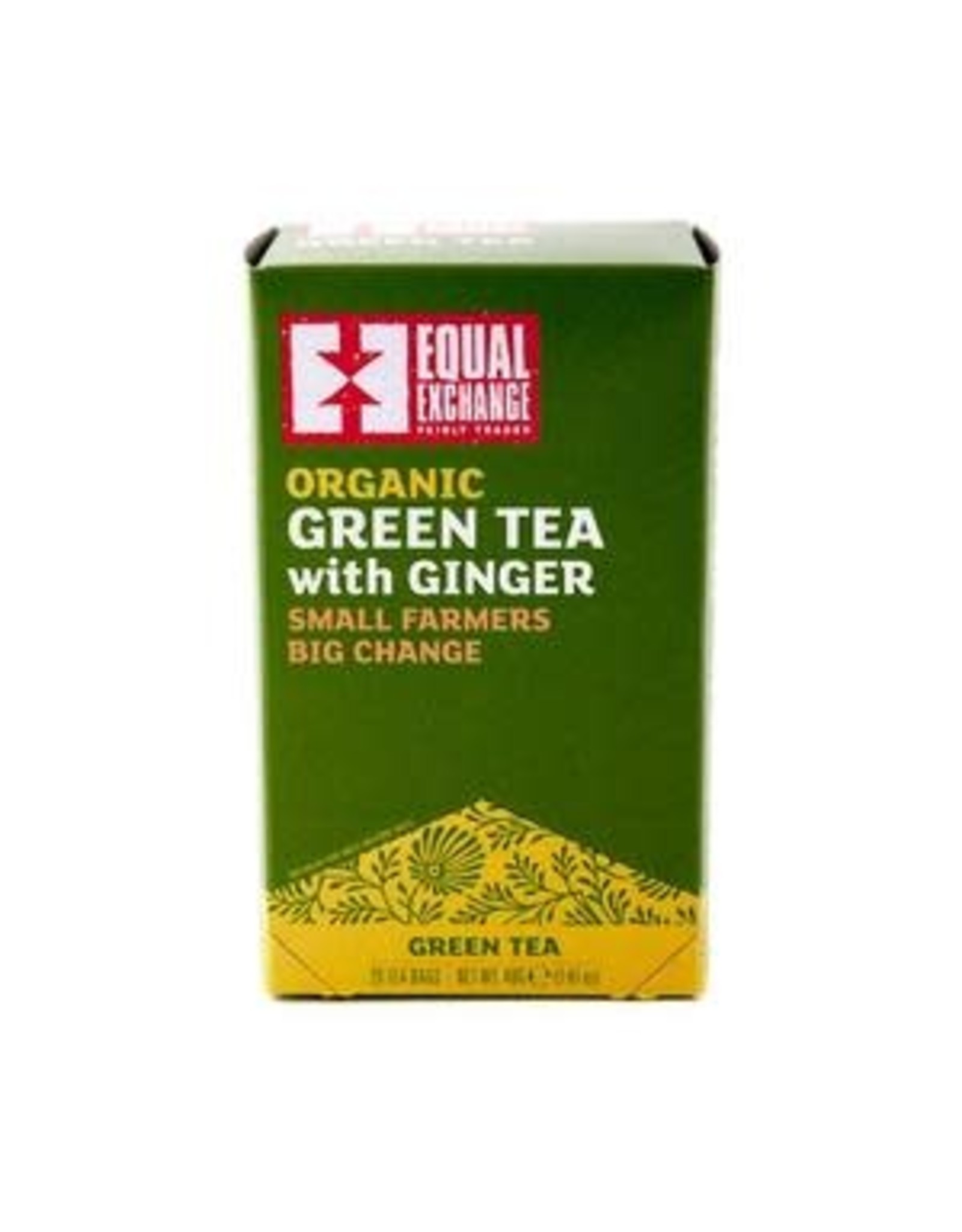 Trade roots Organic Green Tea with Ginger, India
