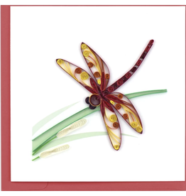 Trade roots Dragonfly Quilling Card, Vietnam