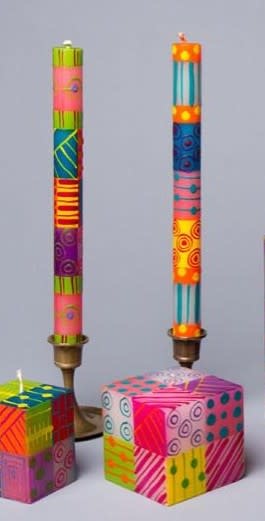 Taper Candles, South Africa, Carousel 9" Pair