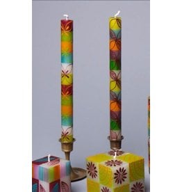 Trade roots Magic Garden, Pair Taper Candles 9", South Africa