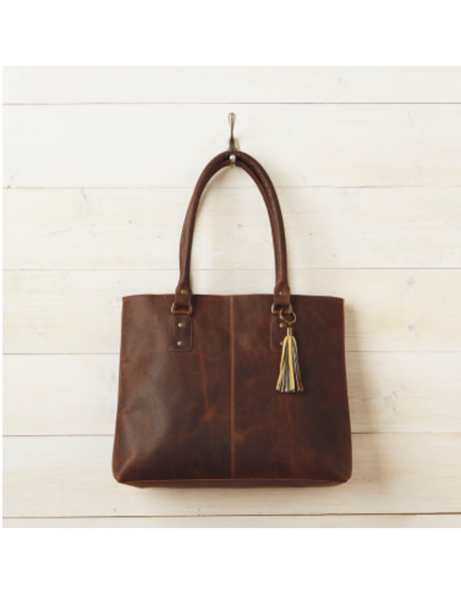 Trade roots Rustic Leather Bag, India