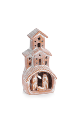 Trade roots Terra Cotta Chimney Nativity