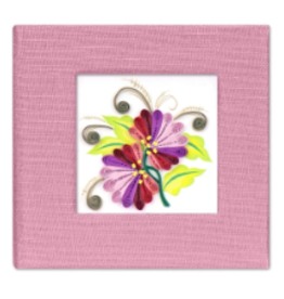 Trade roots Quilled  Post It Notes Cover, Flowers, Vietnam
