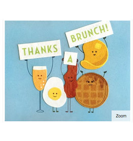 Trade roots Thanks A Brunch Greeting Card