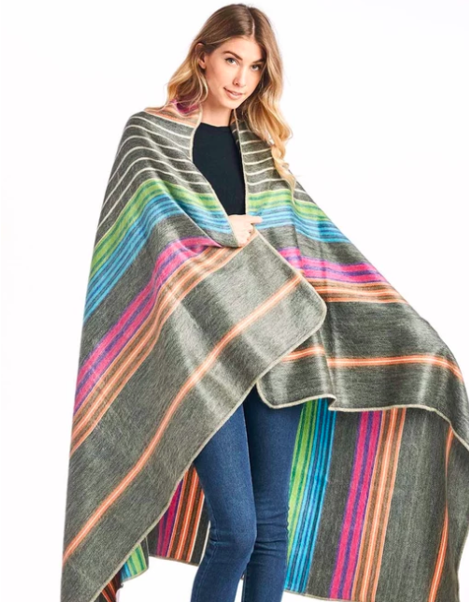 Trade roots Alpaca Throw, Fireworks, Ecuador