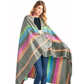 Trade roots Alpaca Throw, Fireworks, Ecuador