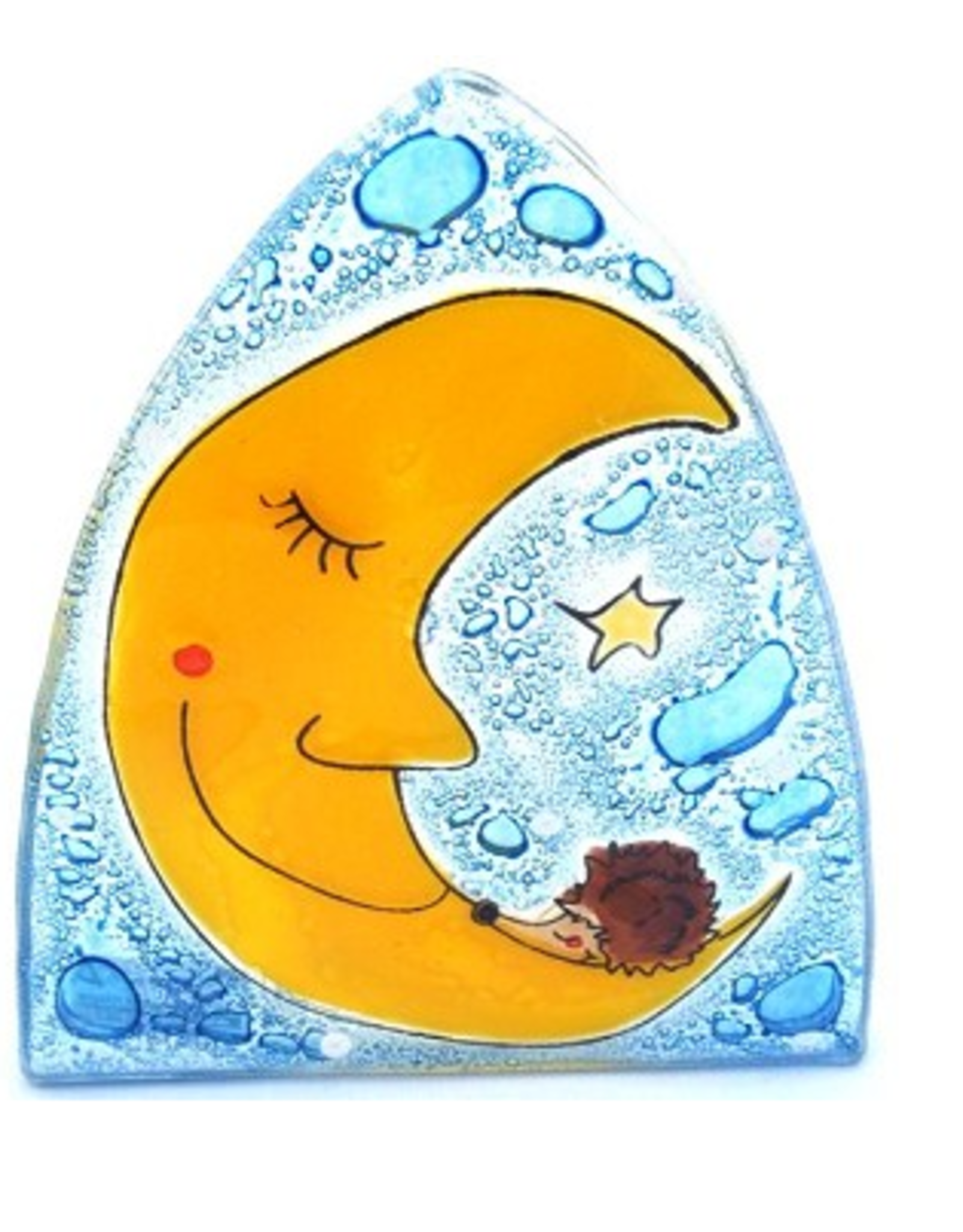 Trade roots Hand Blown Glass Night light Best Friends, Ecuador