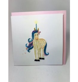 Trade roots Unicorn Quilling Card, Vietnam
