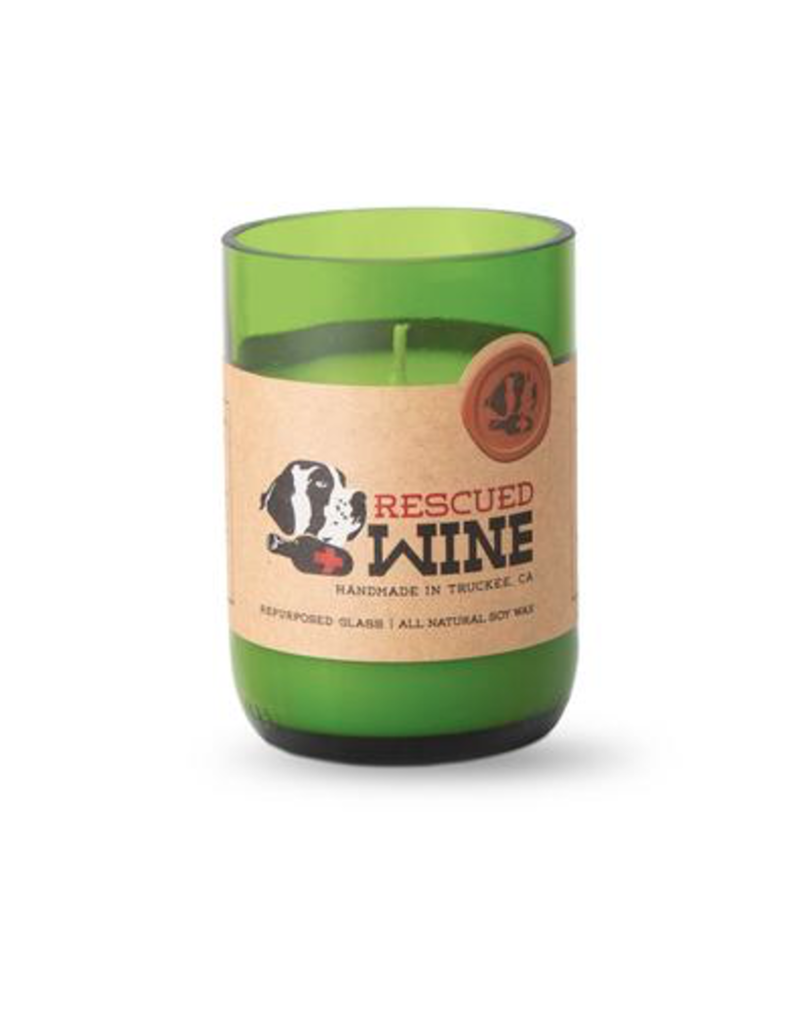 Trade roots Rescued Wine Soy Candle, Cabernet