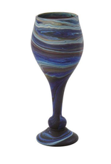 Trade roots Phoenician Glass Goblet (Blues), West Bank