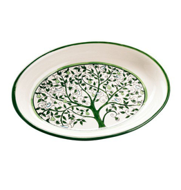 Trade roots Tree of Life Ceramic Platter, West Bank