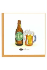 Trade roots Beer Birthday Quilling Card