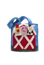 Trade roots Farm Animal Puppet Bag Trade roots Farm Animal Puppet Bag
