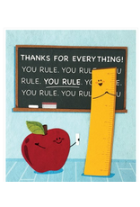 Trade roots You Rule Thanks Greeting Card, Philippines