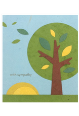 Trade roots Sympathy Tree Greeting Card, Philippines