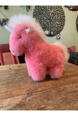 Trade roots Alpaca Fur Animal Unicorn, Pink, Blue, White, Peru