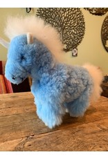 Trade roots Alpaca Fur Animal Unicorn, Pink, Blue, White, Peru