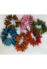Pedazo Tagua Bracelet: MULTI COLOR,PINK,GREEN,TEAL,ORANGE,RED, Ecuador