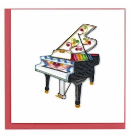 Trade roots Grand Piano Quilling Card, Vietnam