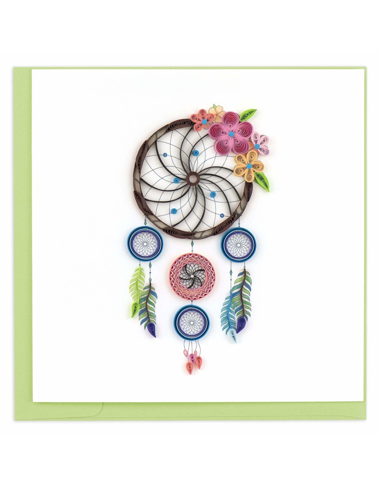 Trade roots Dream catcher Quilling Card, Vietnam