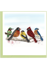 Trade roots Songbirds Quilling Card, Vietnam