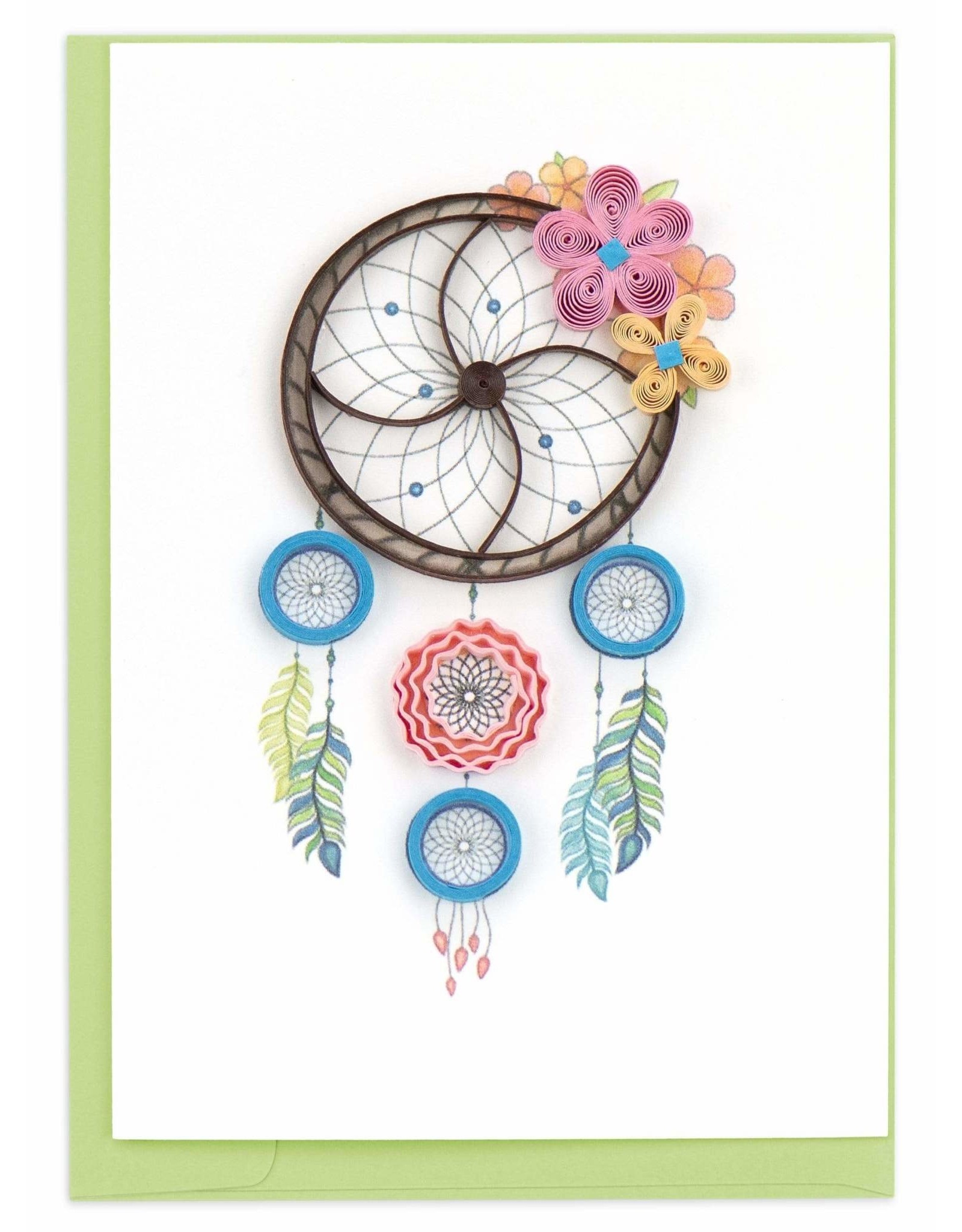 Trade roots Dreamcatcher, Quill Gift Enclosure Card, Vietnam