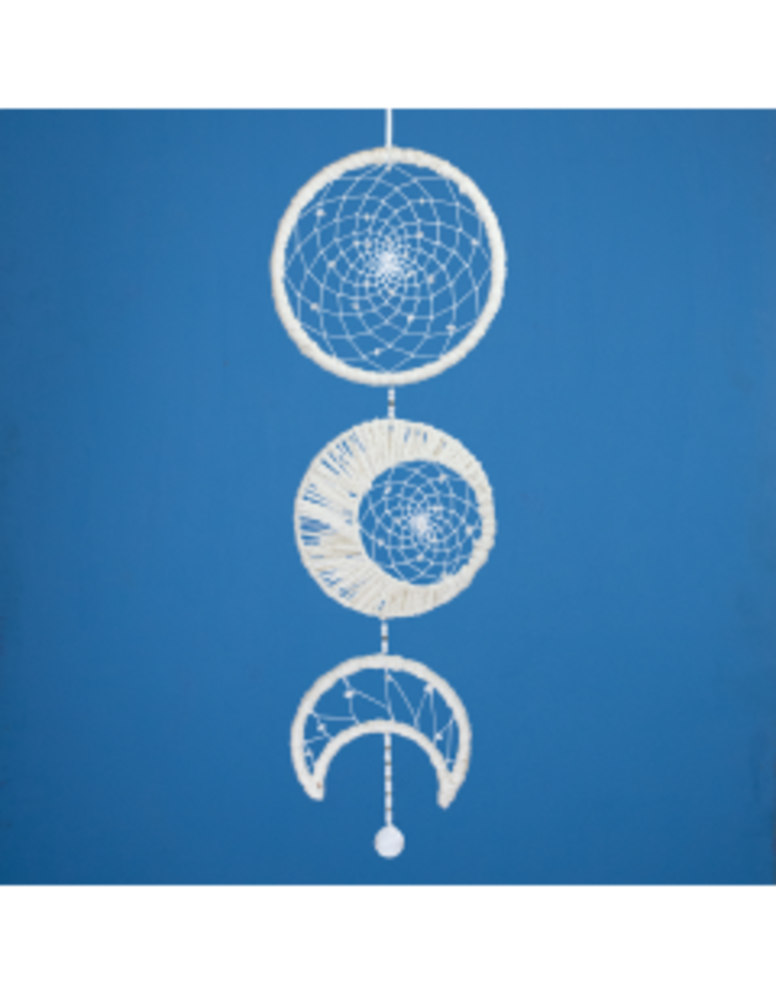 Trade roots Felt Dream Catcher, Moon Phase, Nepal