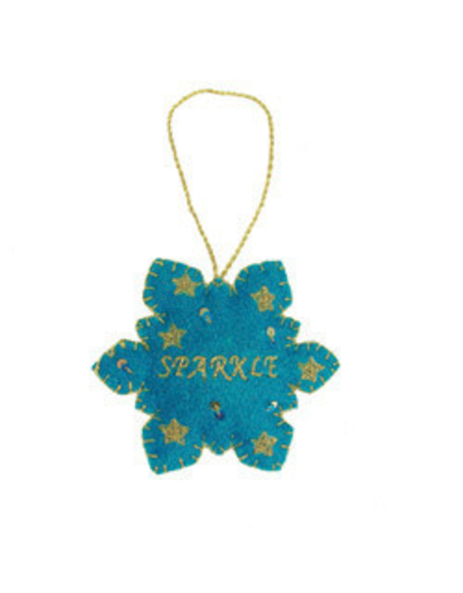 Trade roots India, Sparkle Snowflake Ornament