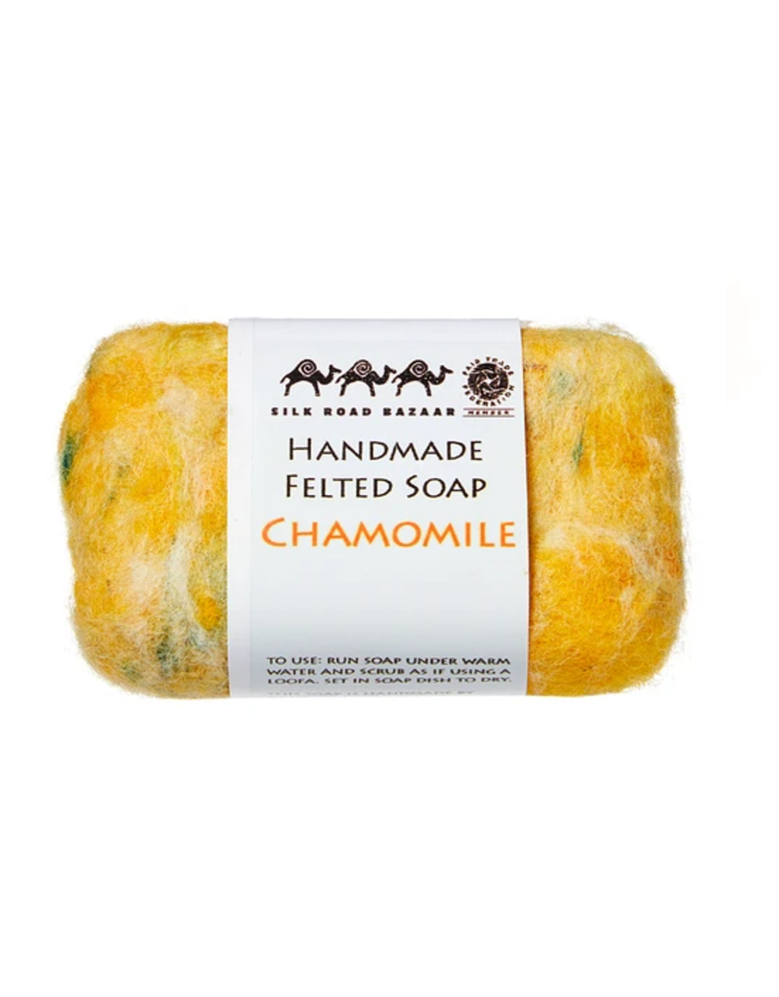 Trade roots Felted Soap, Chamomile, Kyrgyzstan