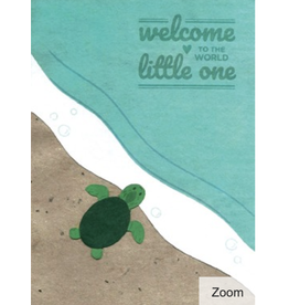 Baby Turtle Congrats Card