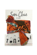 Trade roots Sari Chic Scarf, India (Patterns Vary)
