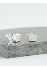 Trade roots Crystal Water Sterling Studs, India