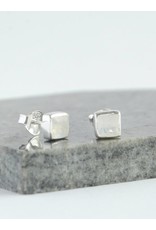 Trade roots Crystal Waters Studs Moonstone Sterling Earrings, India