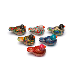 Trade roots Paradise Paper Mache  Box  Bird, India, Sold Singly