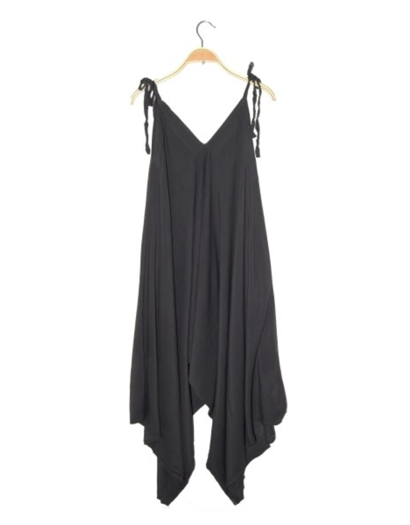 Trade roots Cotton Romper, Charcoal, O/S, Thailand