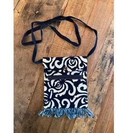 Trade roots Hmong Indigo Batiked Passport Bags, China