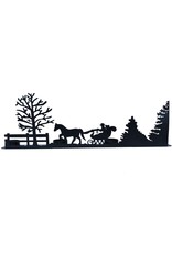 Trade roots Christmas Silhouette Candle Holder, Large