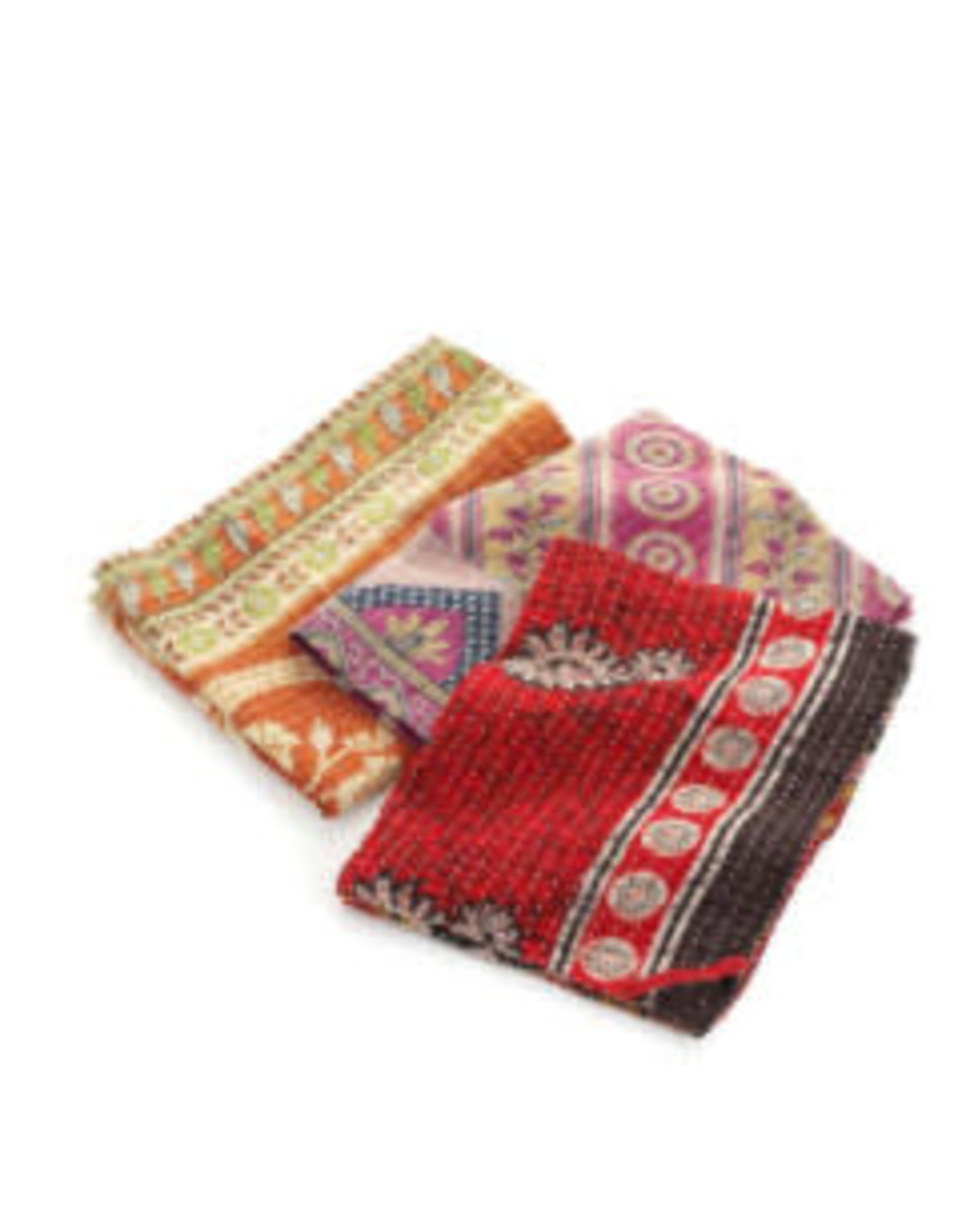 Trade roots Kantha Dish Towel, Individual India