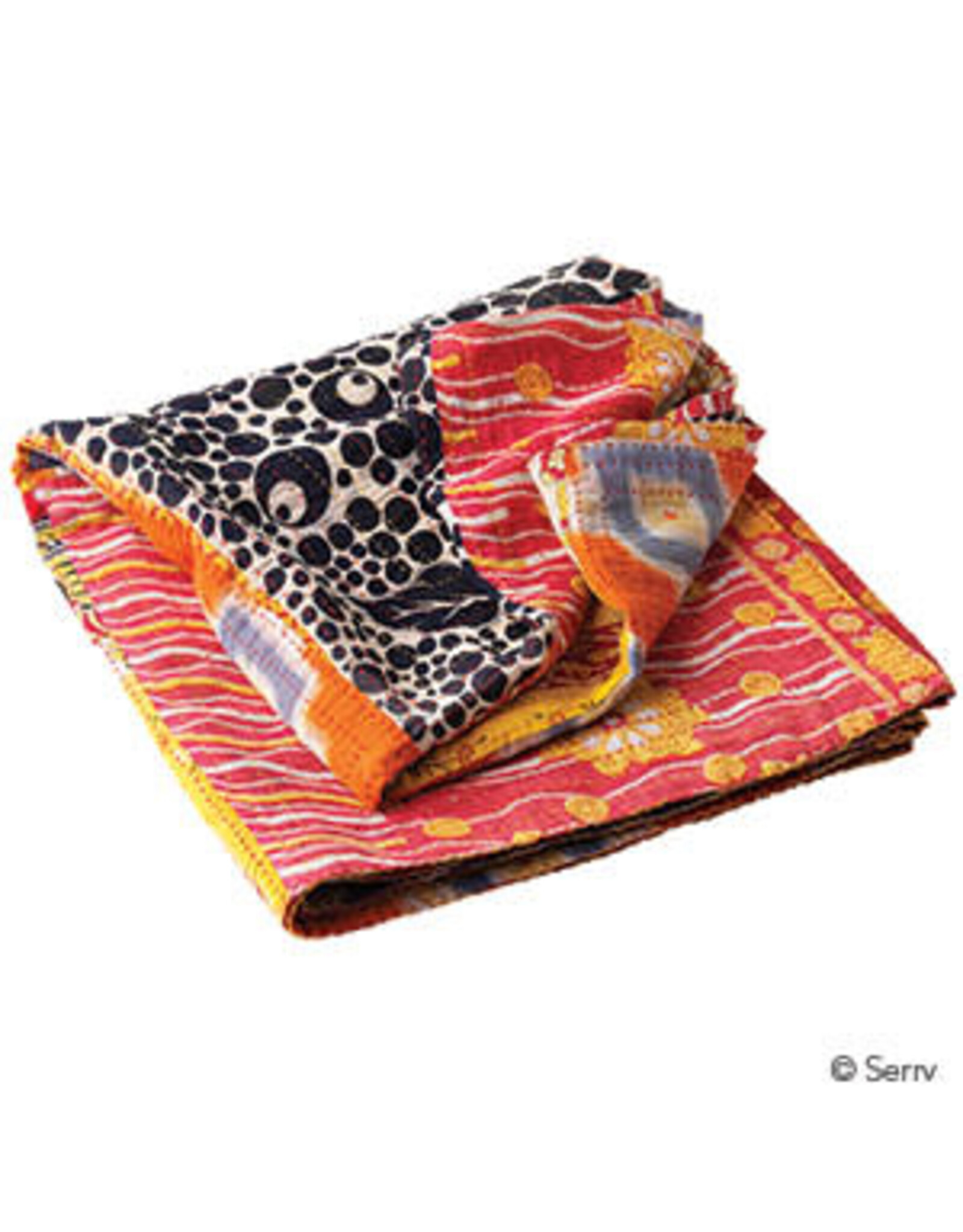 Trade roots Kantha Multi Color Throw 56" sq